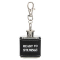 Leather and Stainless Steel 1oz Mini Flask