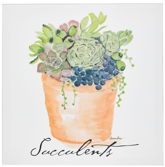 Succulent Wall Art