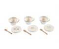 Striped Tea Cup Set
