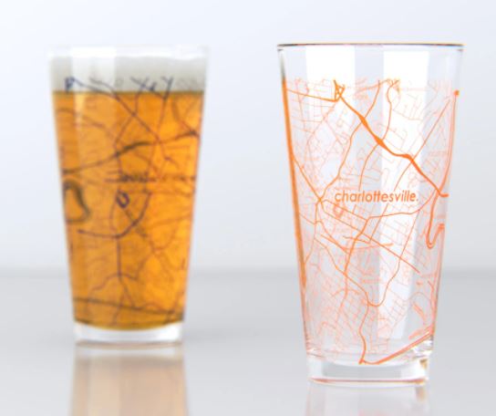 Pair of College Pint Glasses
