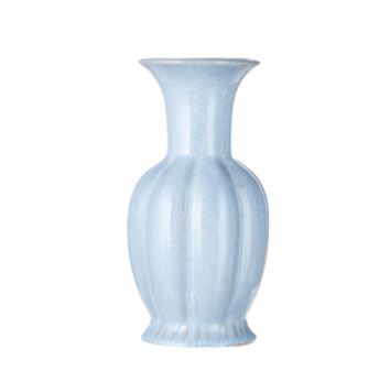 Reactive Fluted Vase