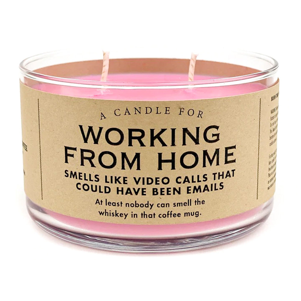 Working From Home Candle**